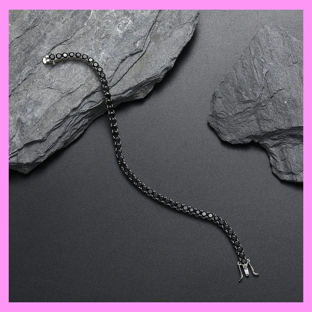 【2-15#】 tennis bracelet for female male in daily anniversary birthday