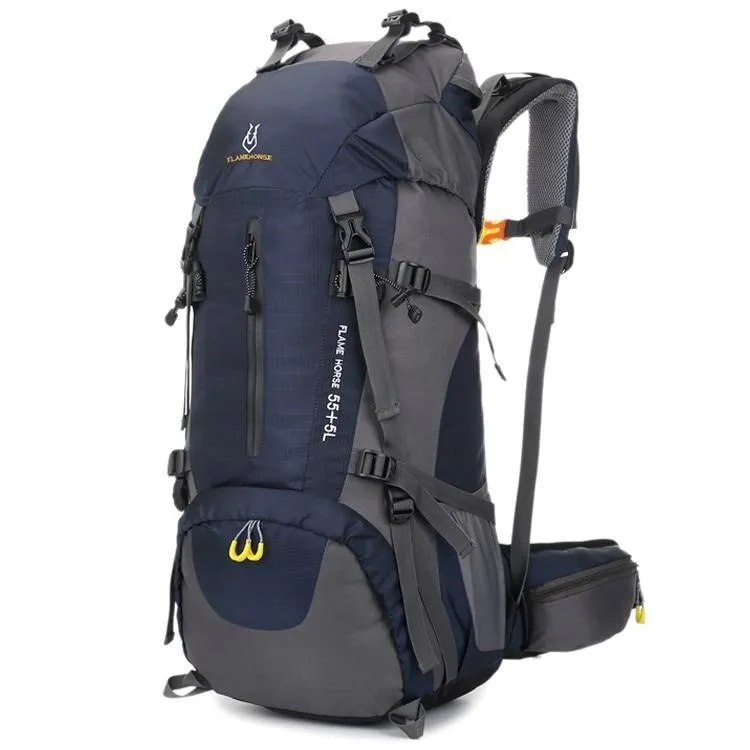 60L Large-Capacity Camping Hiking Trekking Backpack