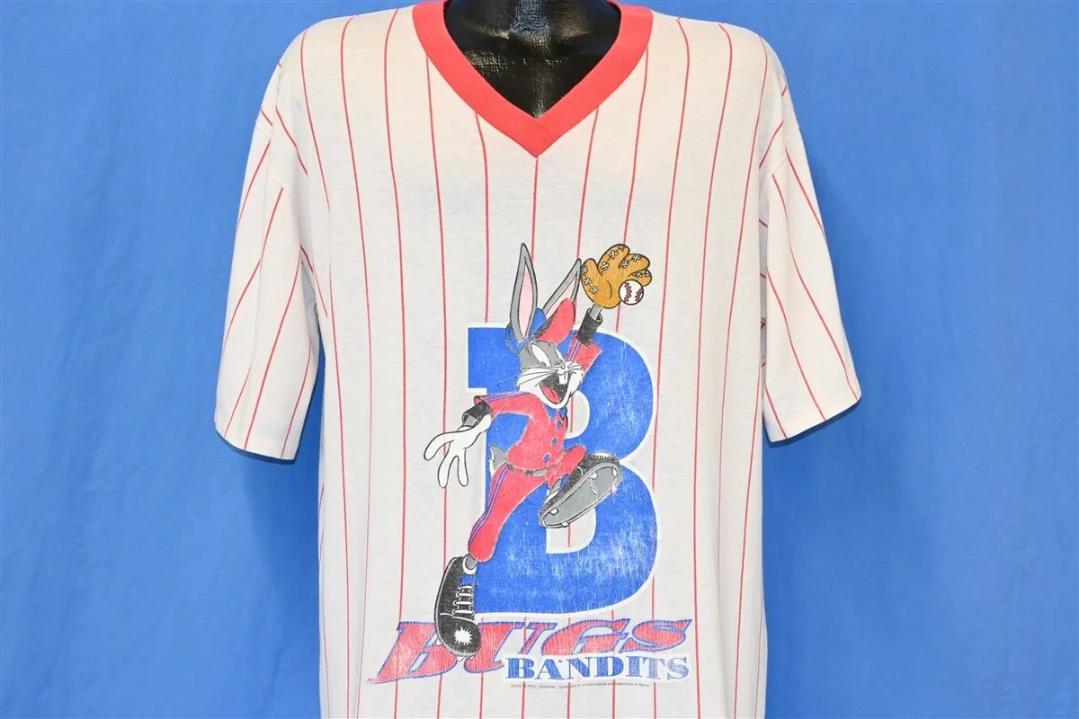 90s Bugs Bunny Bandits Baseball Sleep t-shirt Extra Large