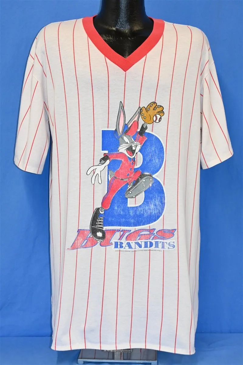 90s Bugs Bunny Bandits Baseball Sleep t-shirt Extra Large