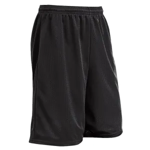 Adult Polyester Tricot Short with Liner 9" Inseam