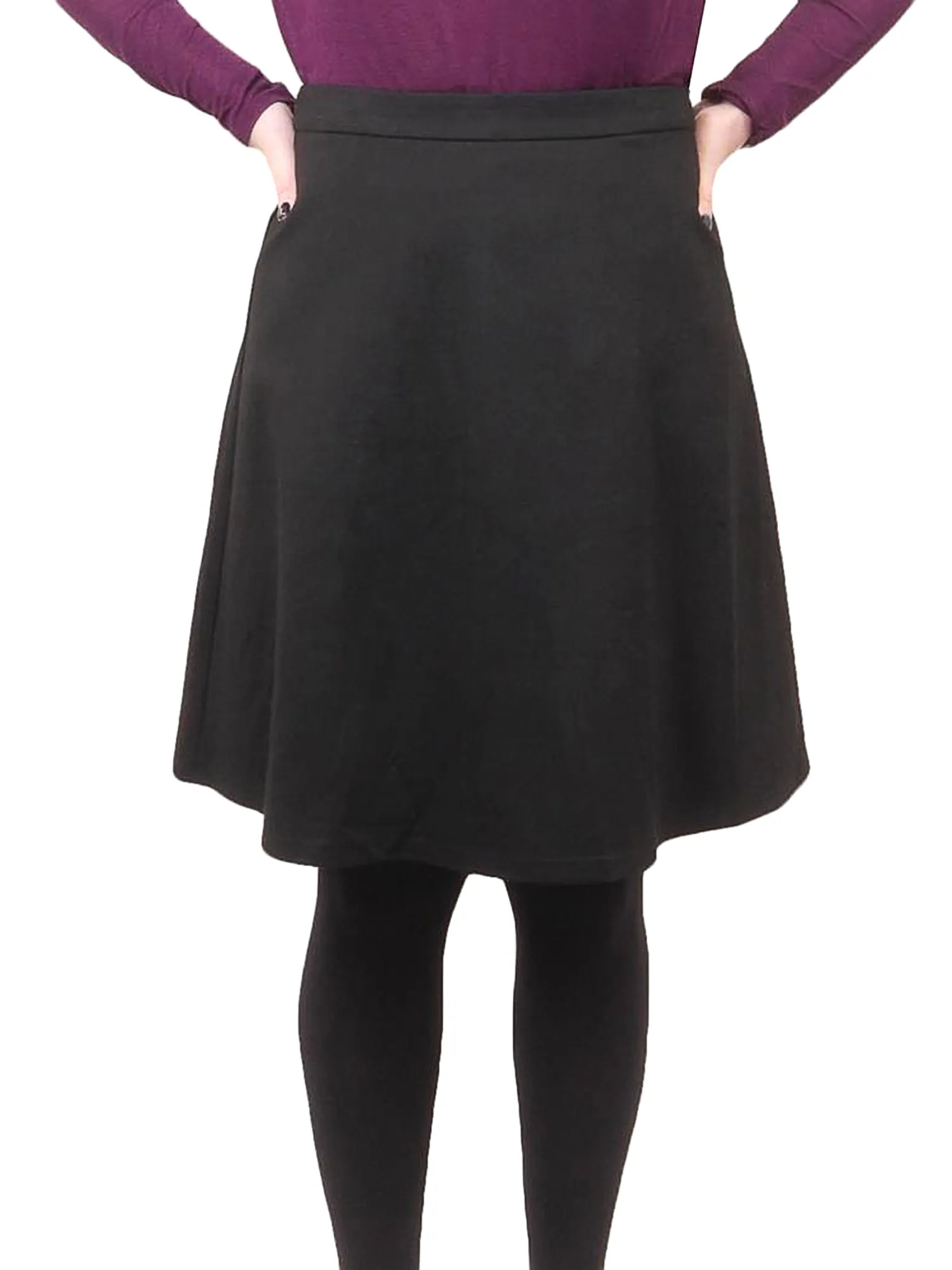 Amelie A-Line Ponte 23" Skirt