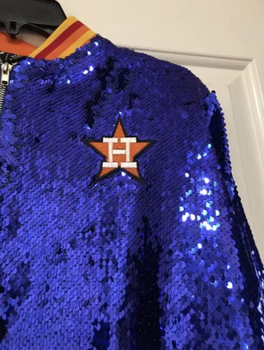 Astros Sequin Jacket