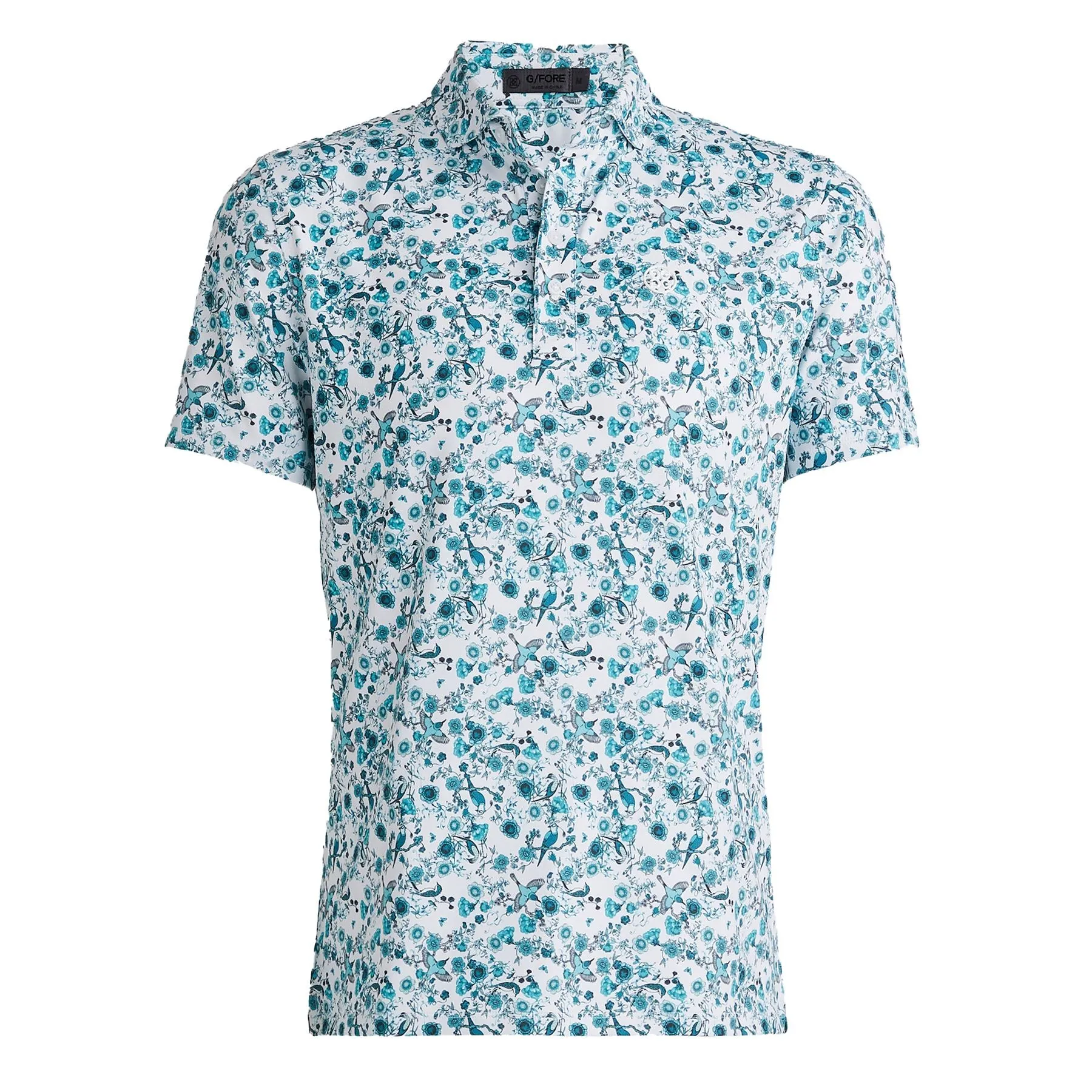 Botanic Garden Tech Jersey Polo Mineral - AW23