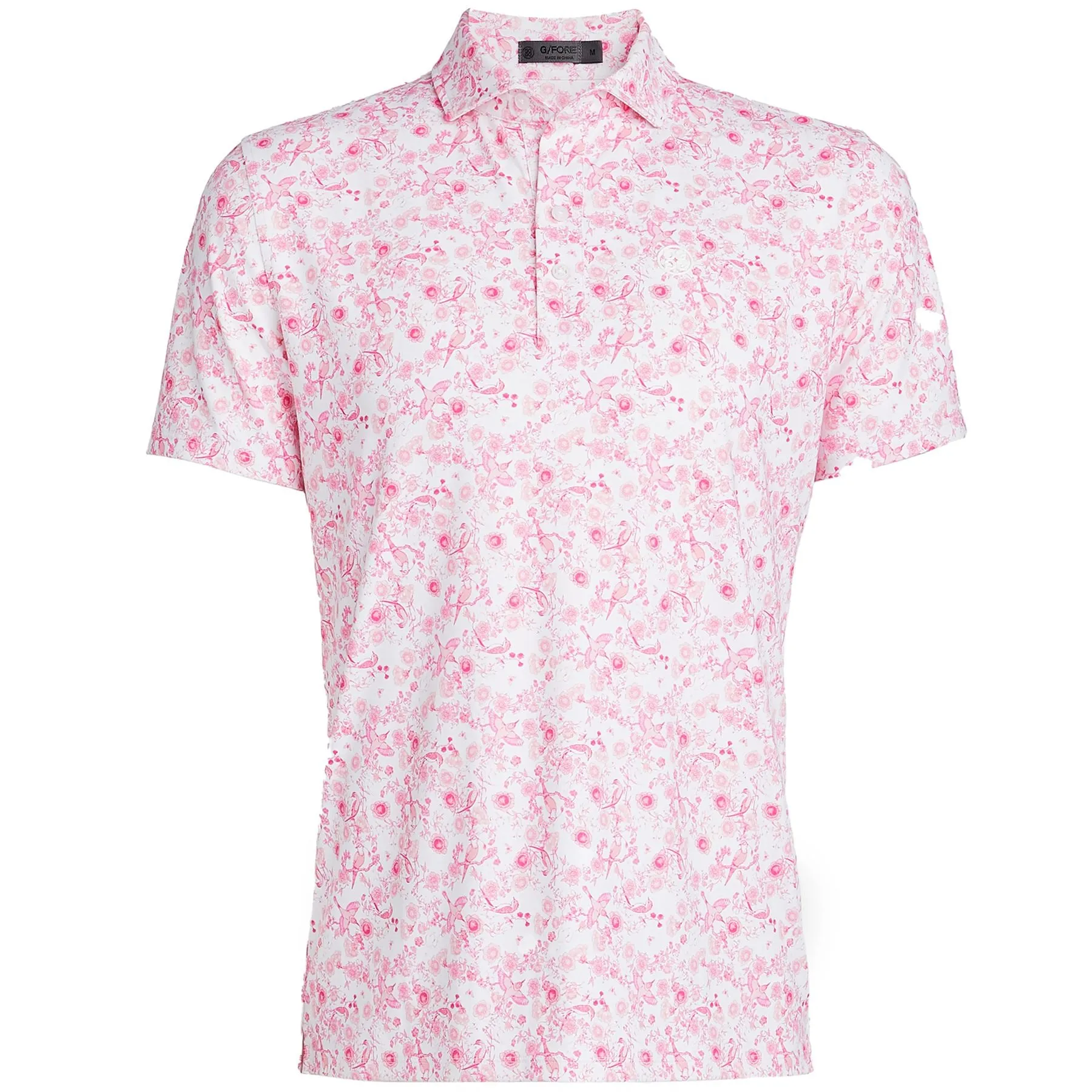 Botanic Garden Tech Jersey Polo Trifle - AW23