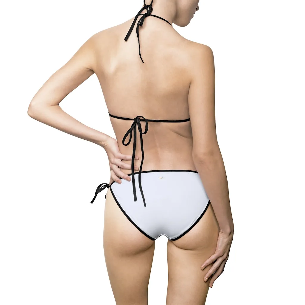 Brilliant White Women's Bikini Swimsuit