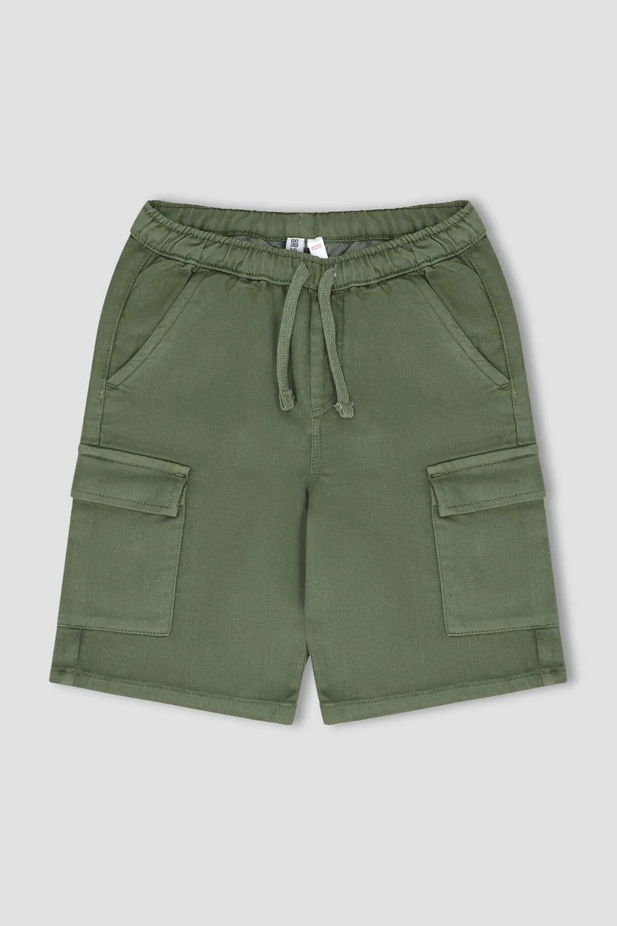 Cargo Short For Boy - Dark Green