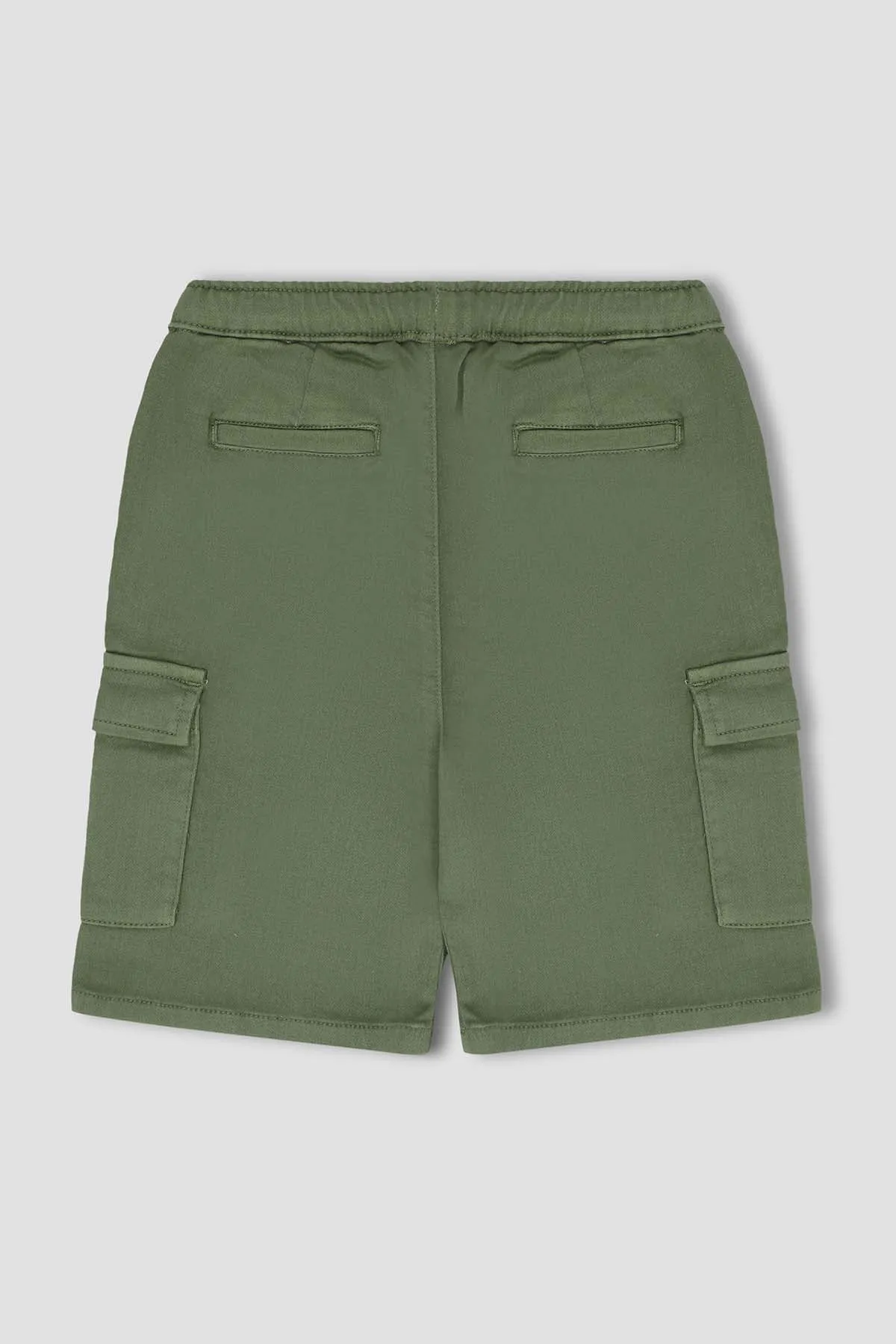 Cargo Short For Boy - Dark Green