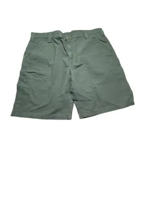 Carhartt Men's Canvas 6-Pockets Cargo Shorts Military Green (Size: 42 X 10) NWT