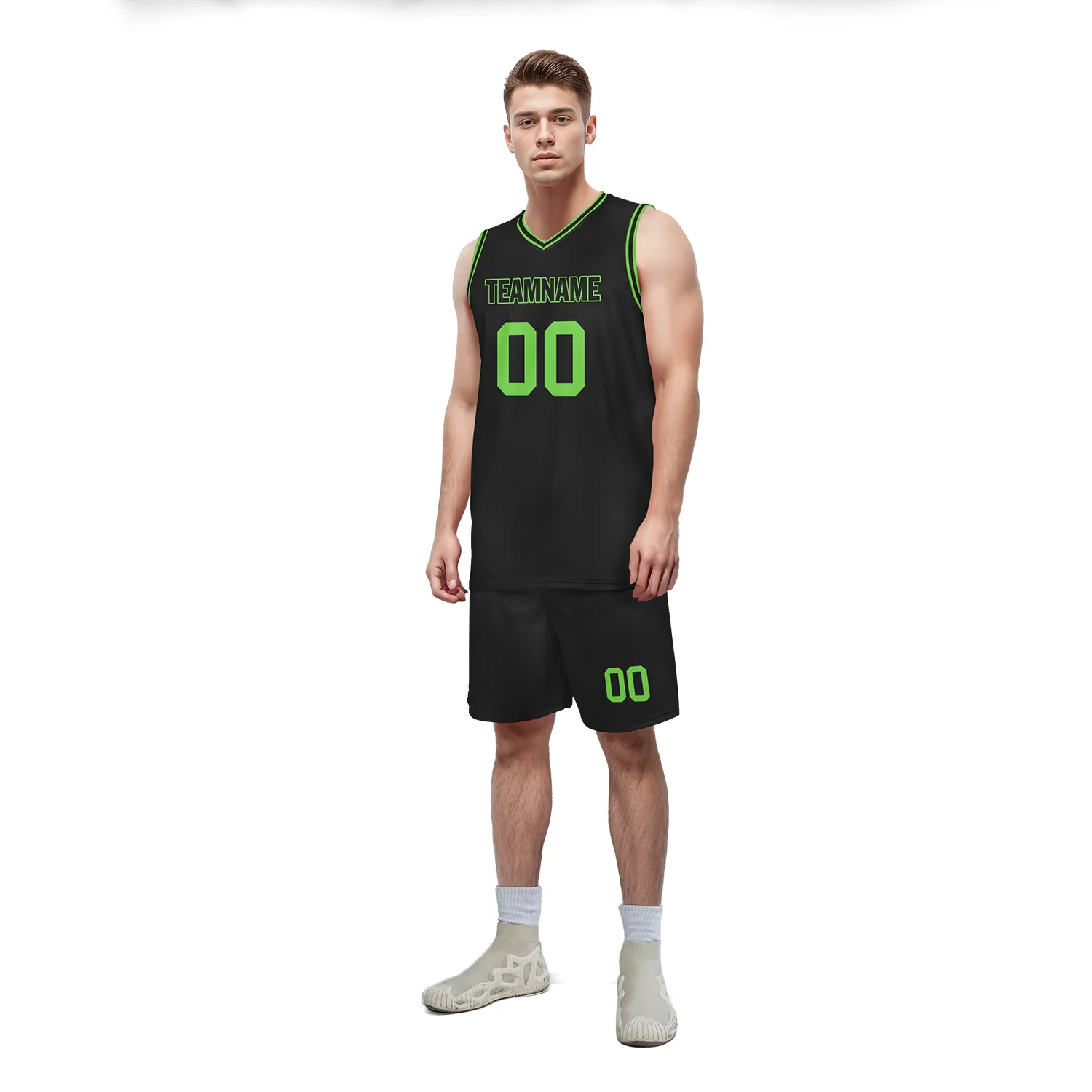 Custom Black Classic Style Sports Uniform Basketball Jersey BBJ01-bd0a70d9