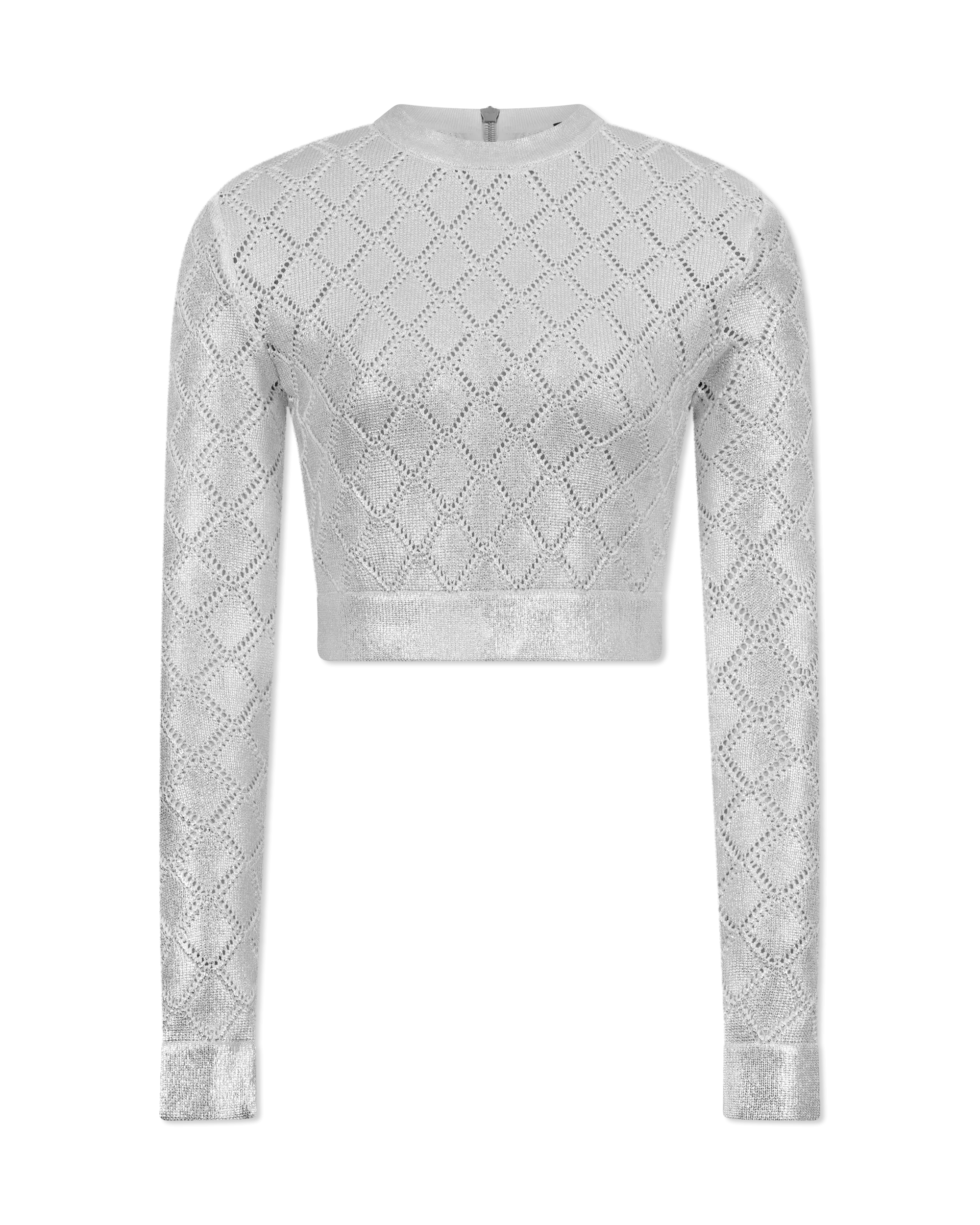 Diamond Cut Crop Top