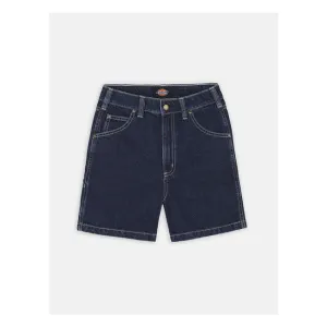 Dickies Denim Ladies Shorts Classic Blue