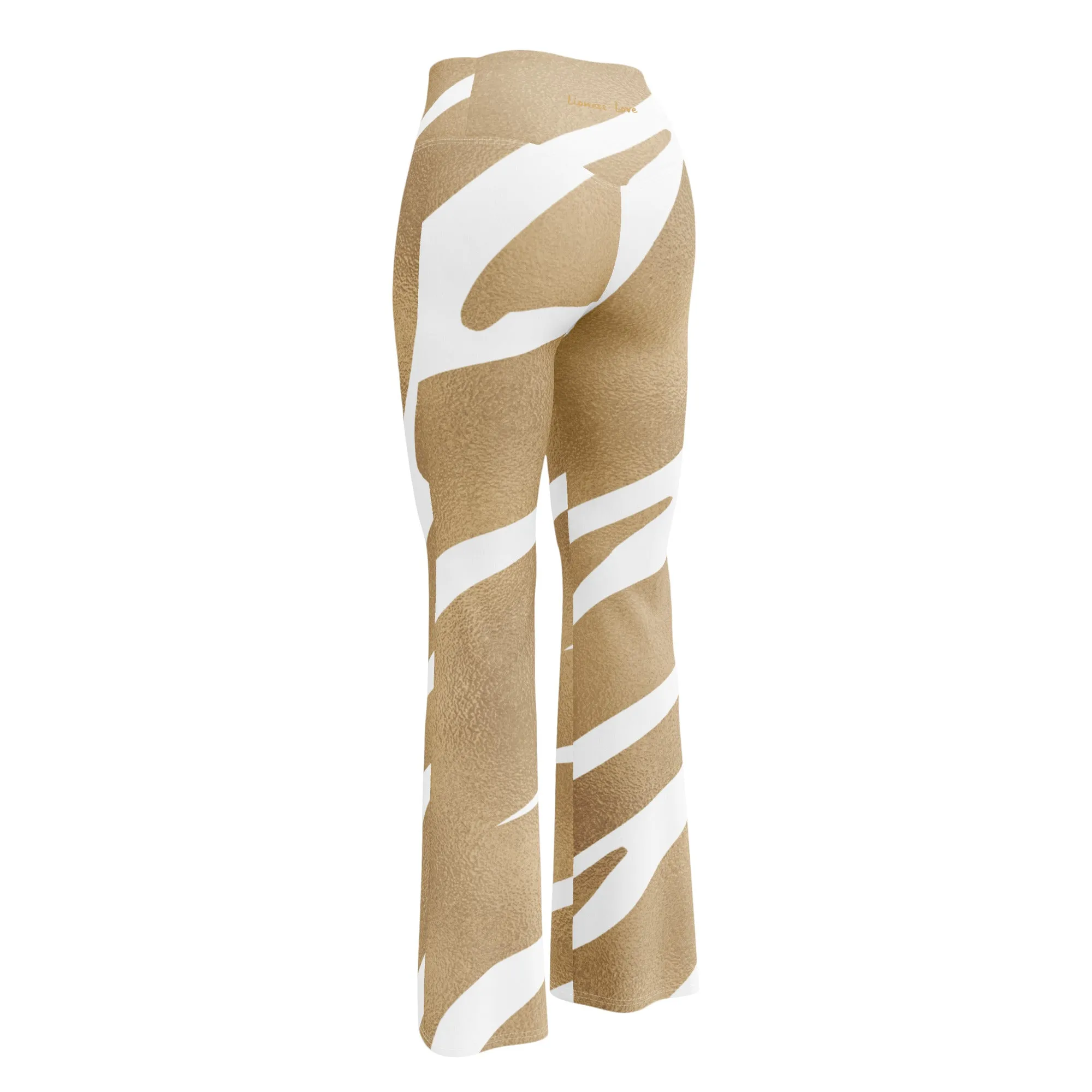 Flare Leggings Gold Shimmer, lioness-love