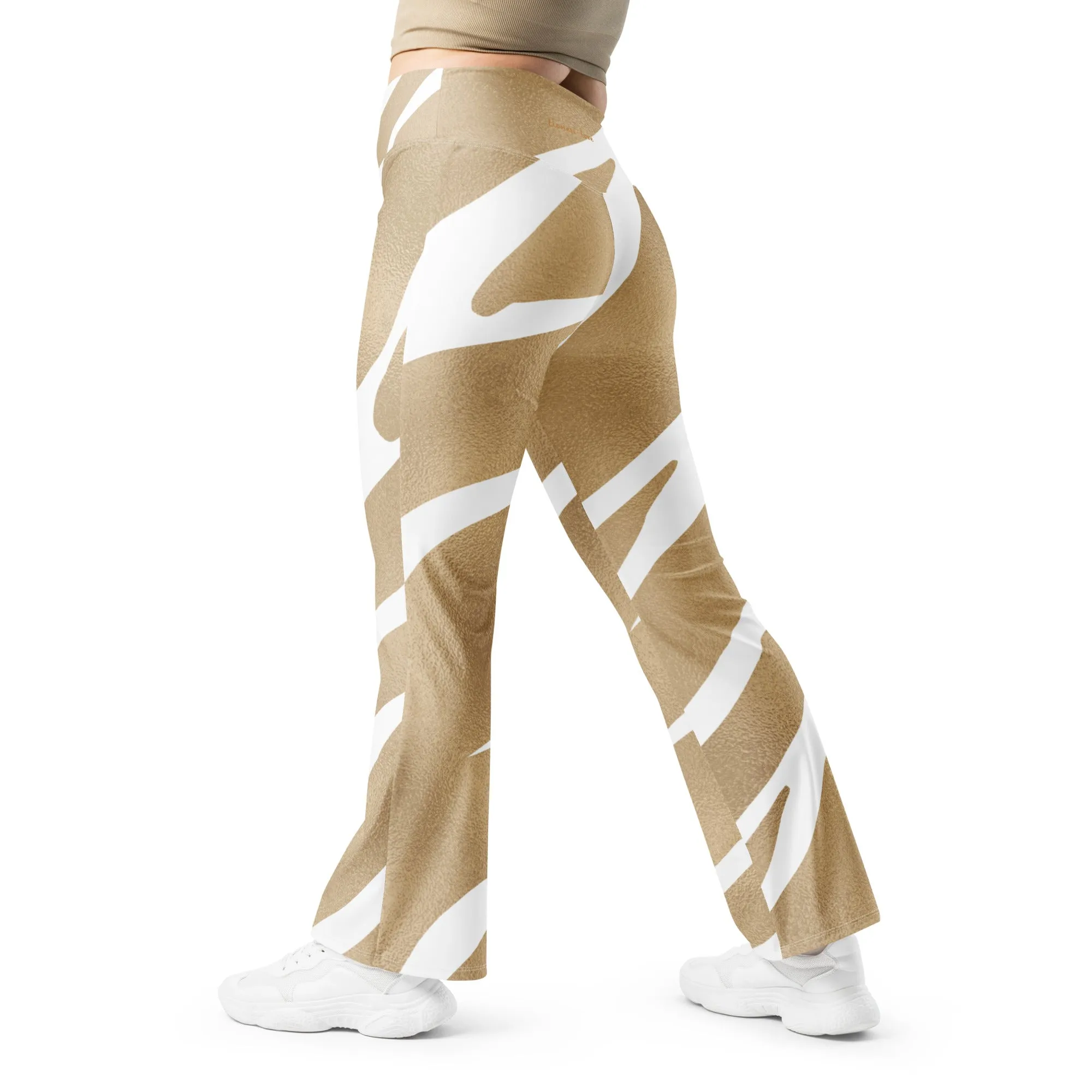 Flare Leggings Gold Shimmer, lioness-love