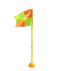 Football training outfit water corner flag