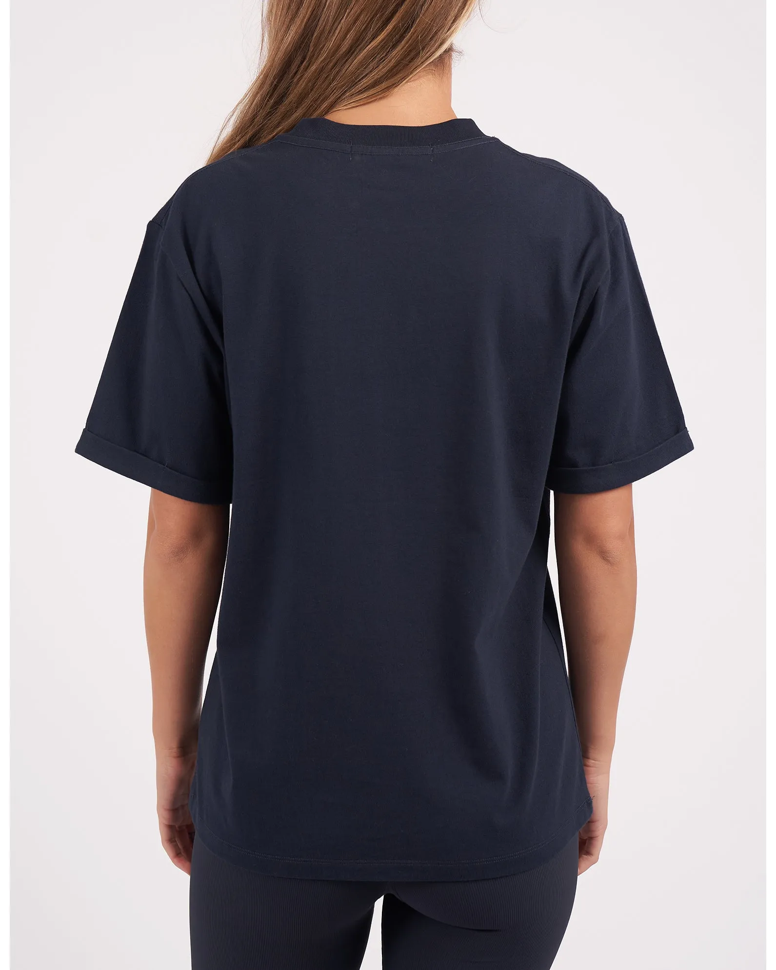 Foxwood Athletic Tee - Navy