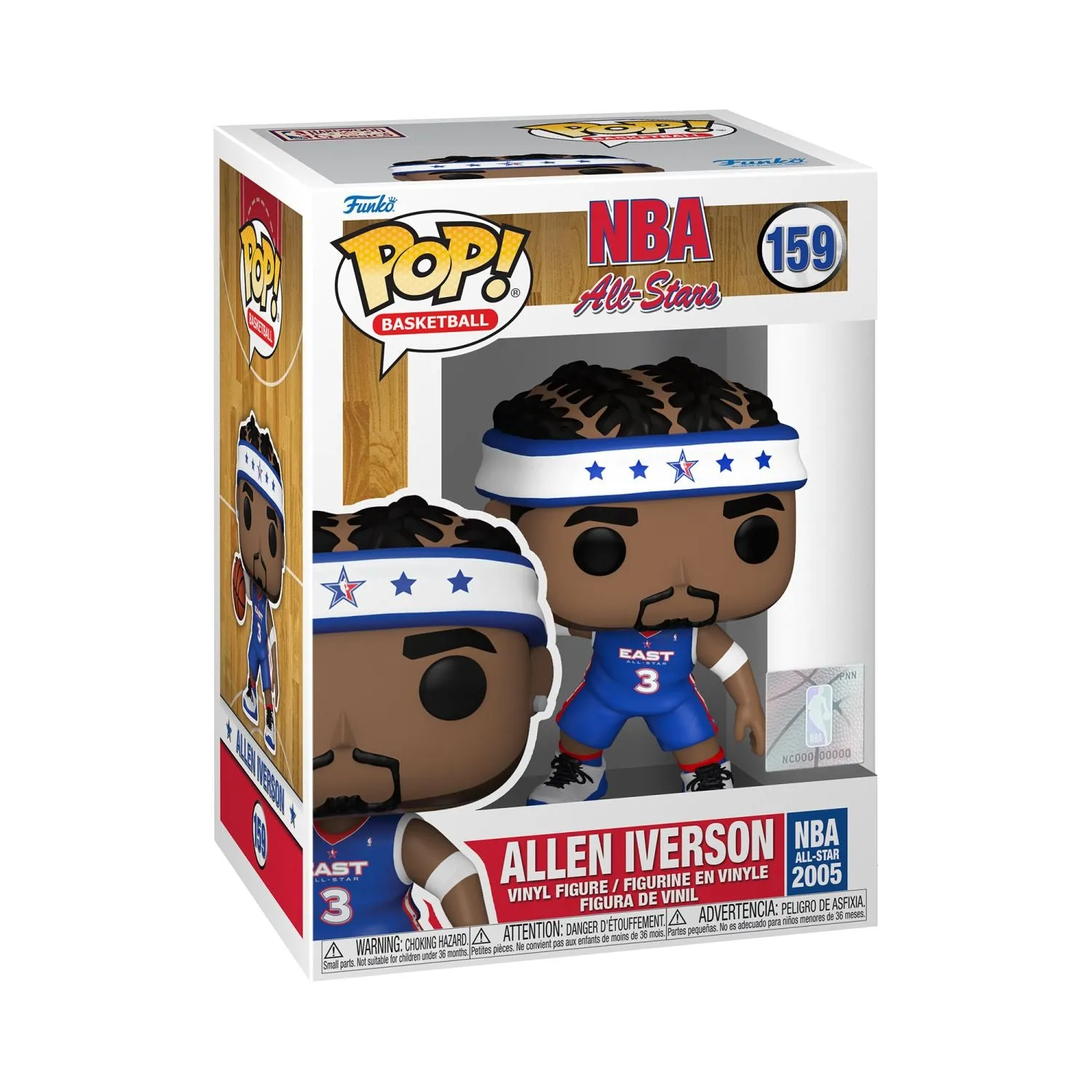 Funko Pop! Basketball: NBA All-Stars - Allen Iverson In 2005 All Star Uniform