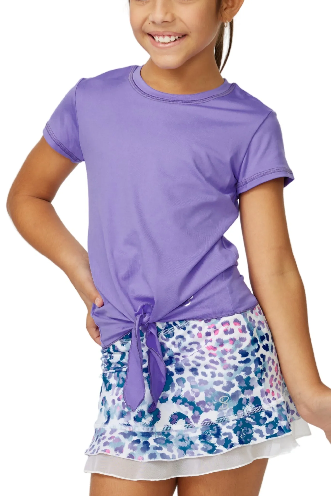 Girl's Short Sleeve Tie - UV Girls