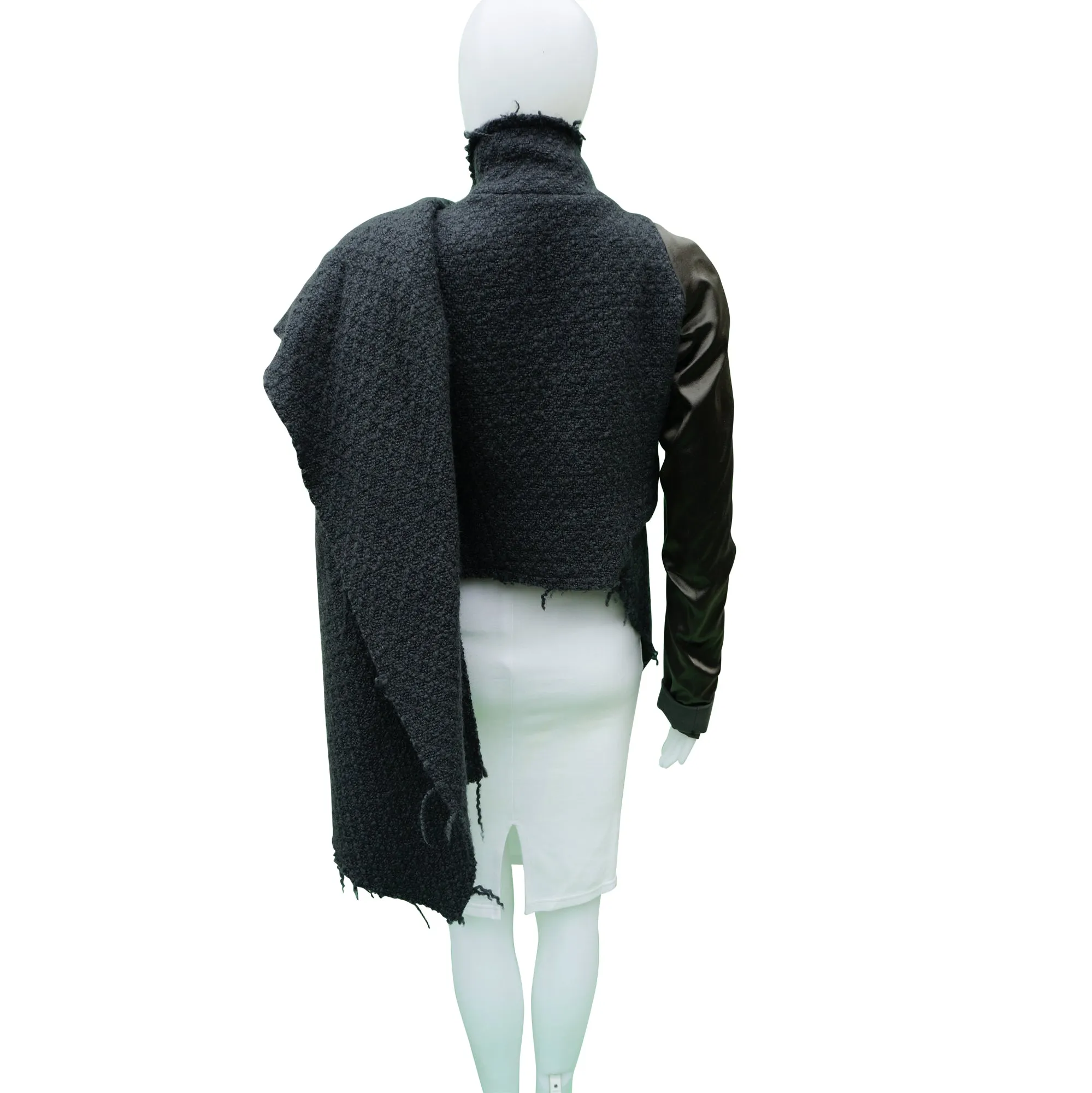 HAIDER ACKERMANN BOILED WOOL JACKET