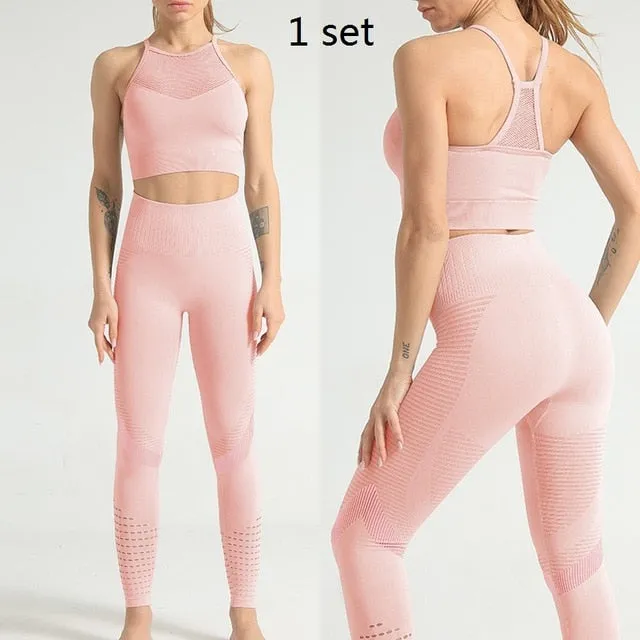 High Waist Seamless Leggings Push Up Leggins