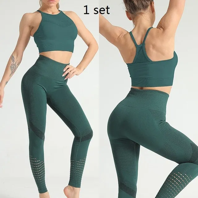 High Waist Seamless Leggings Push Up Leggins