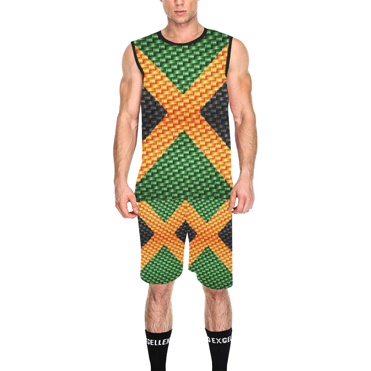 JAMAICA FLAG Basketball Uniform