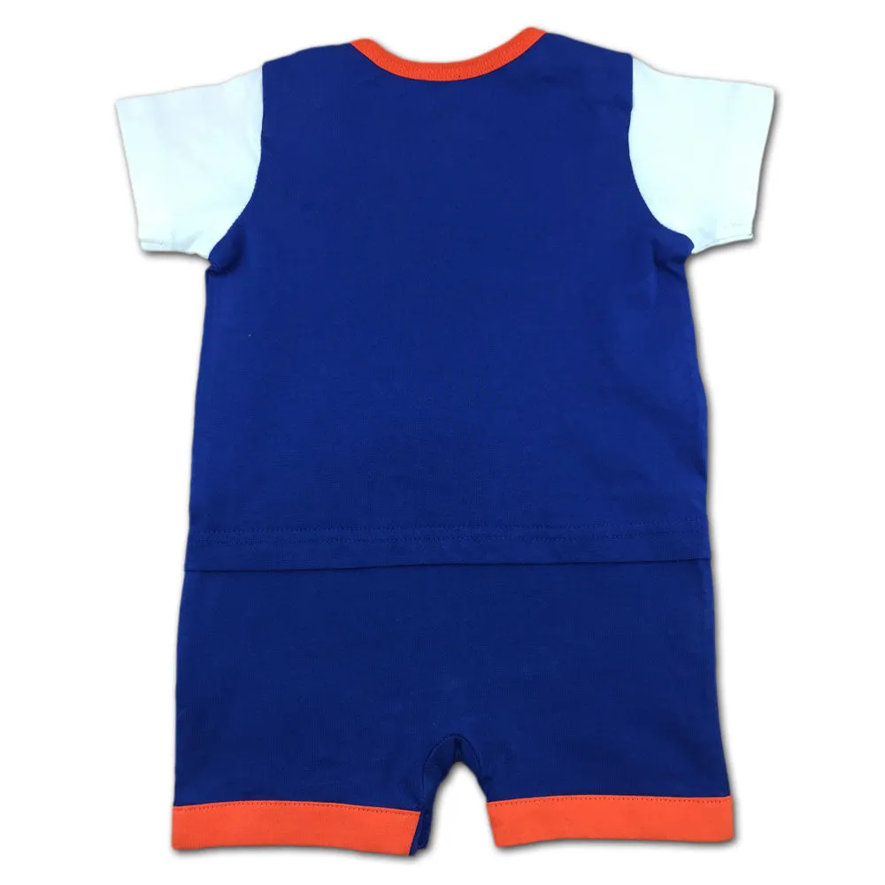 Knicks Basketball Newborn Jersey Romper