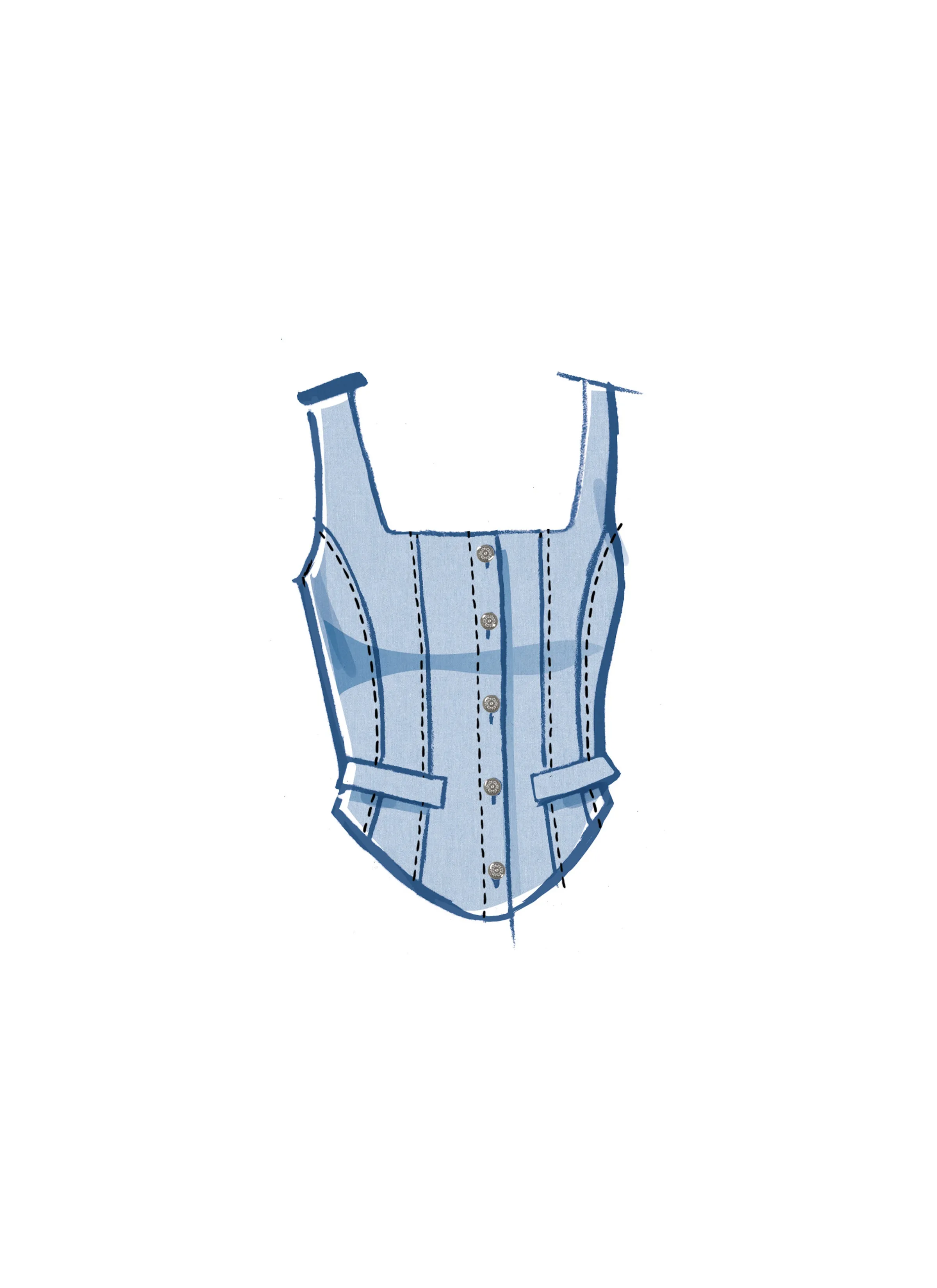 McCall's Pattern M8478 Misses' Top Vest