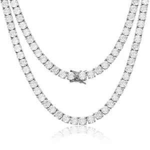 Moissanite Tennis Necklace - 3mm