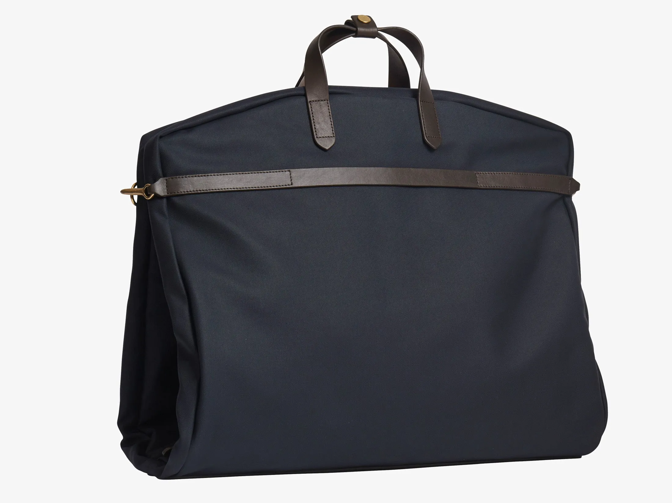 M/S Suit Carrier - Navy/Dark Brown