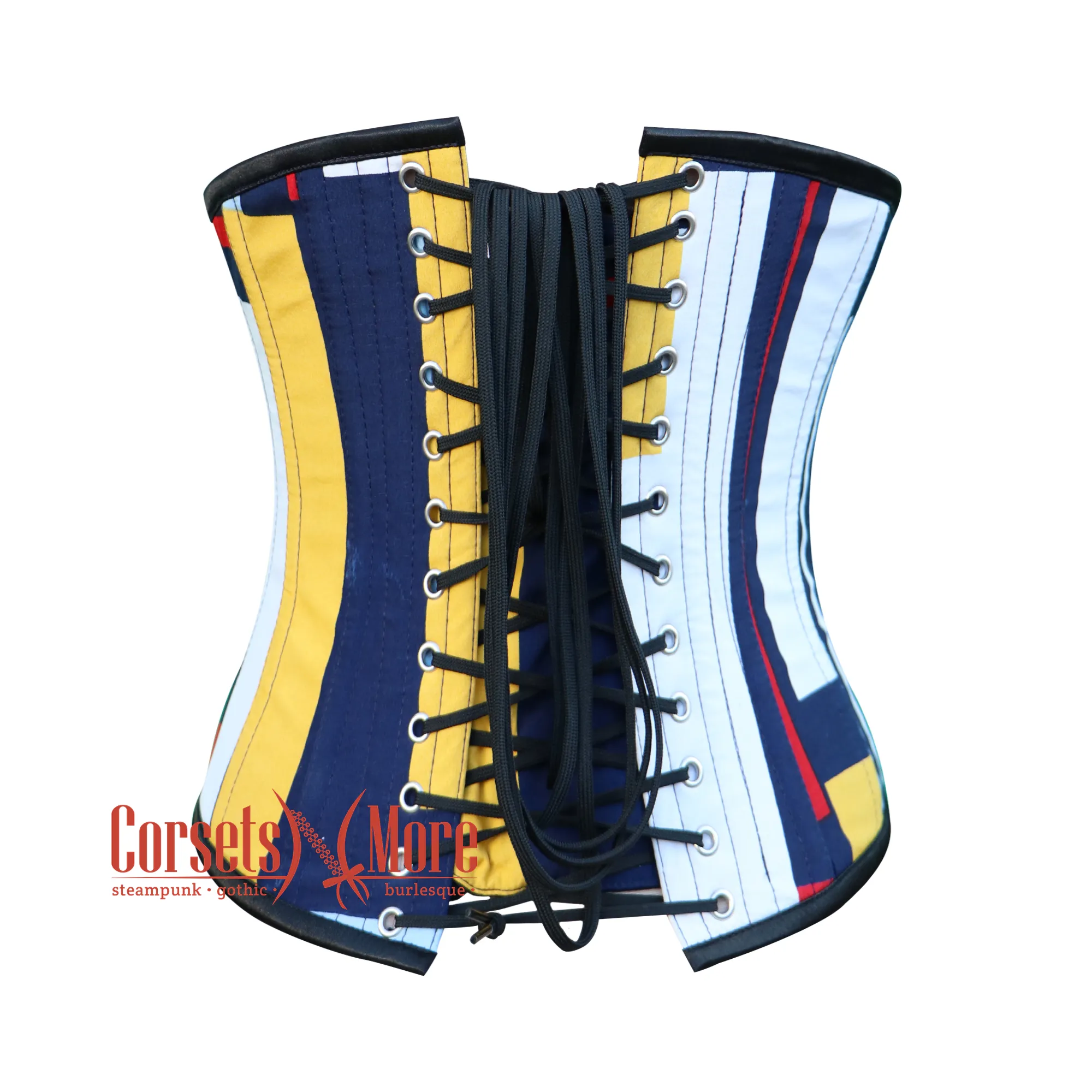 Multi Color Printed UnderBust Waist Training Corset Bustier Top