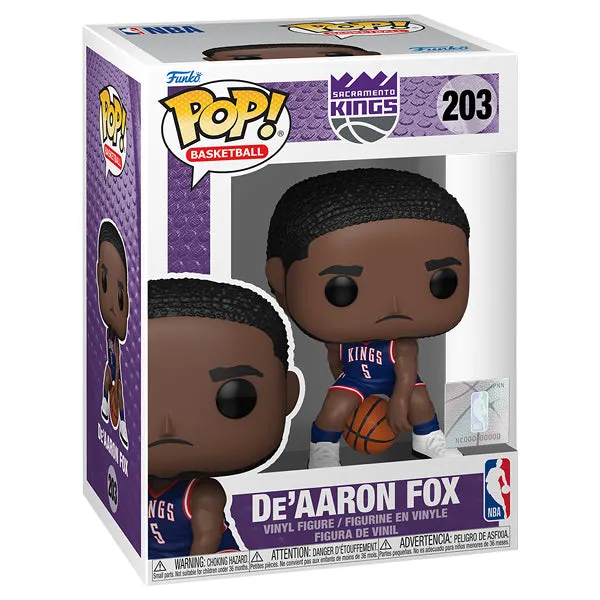 NBA Basketball: Kings - De Aaron Fox (City Edition 2024) Pop! Vinyl