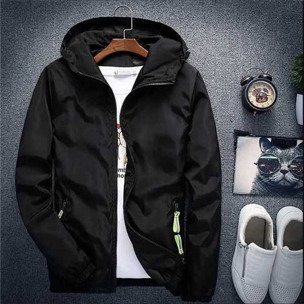 New Spring Autumn Bomber Jacket Men