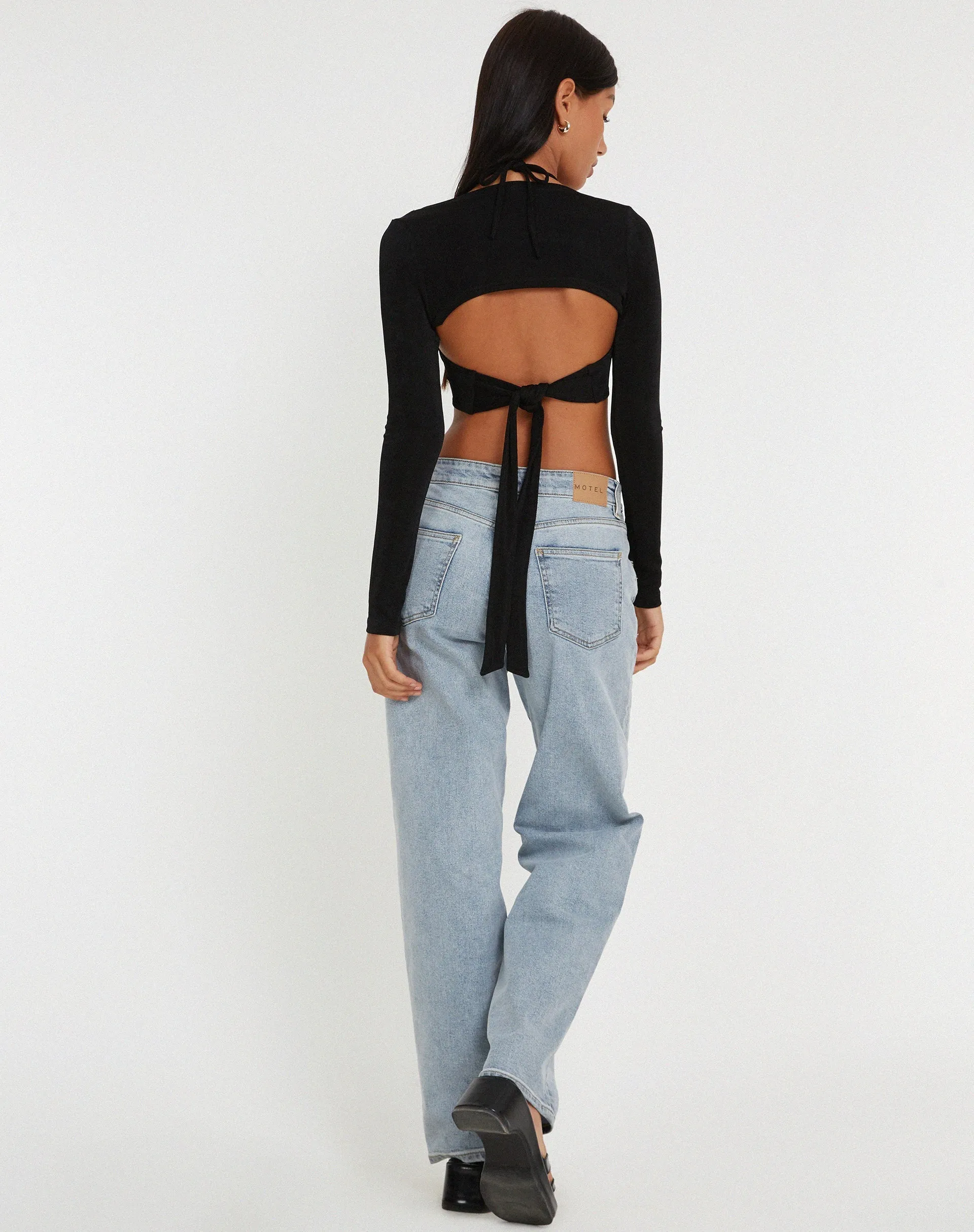 Ofir Crop Top in Black