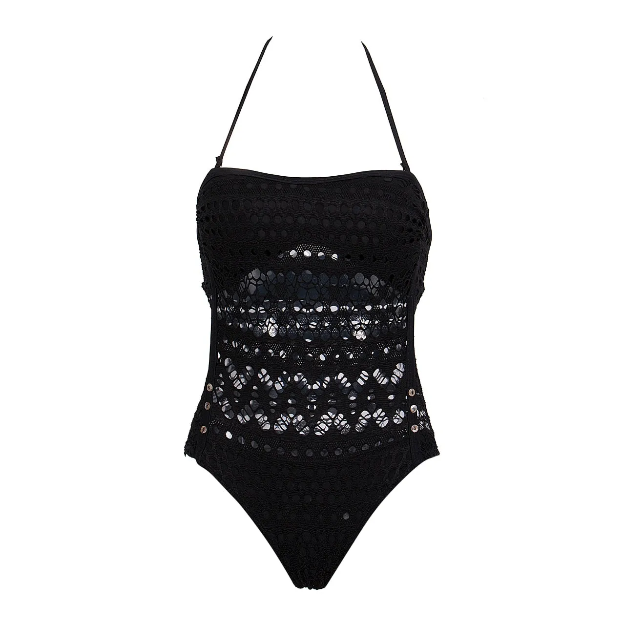 One Piece Swimsuit Push Up Monokini Solid Bikini