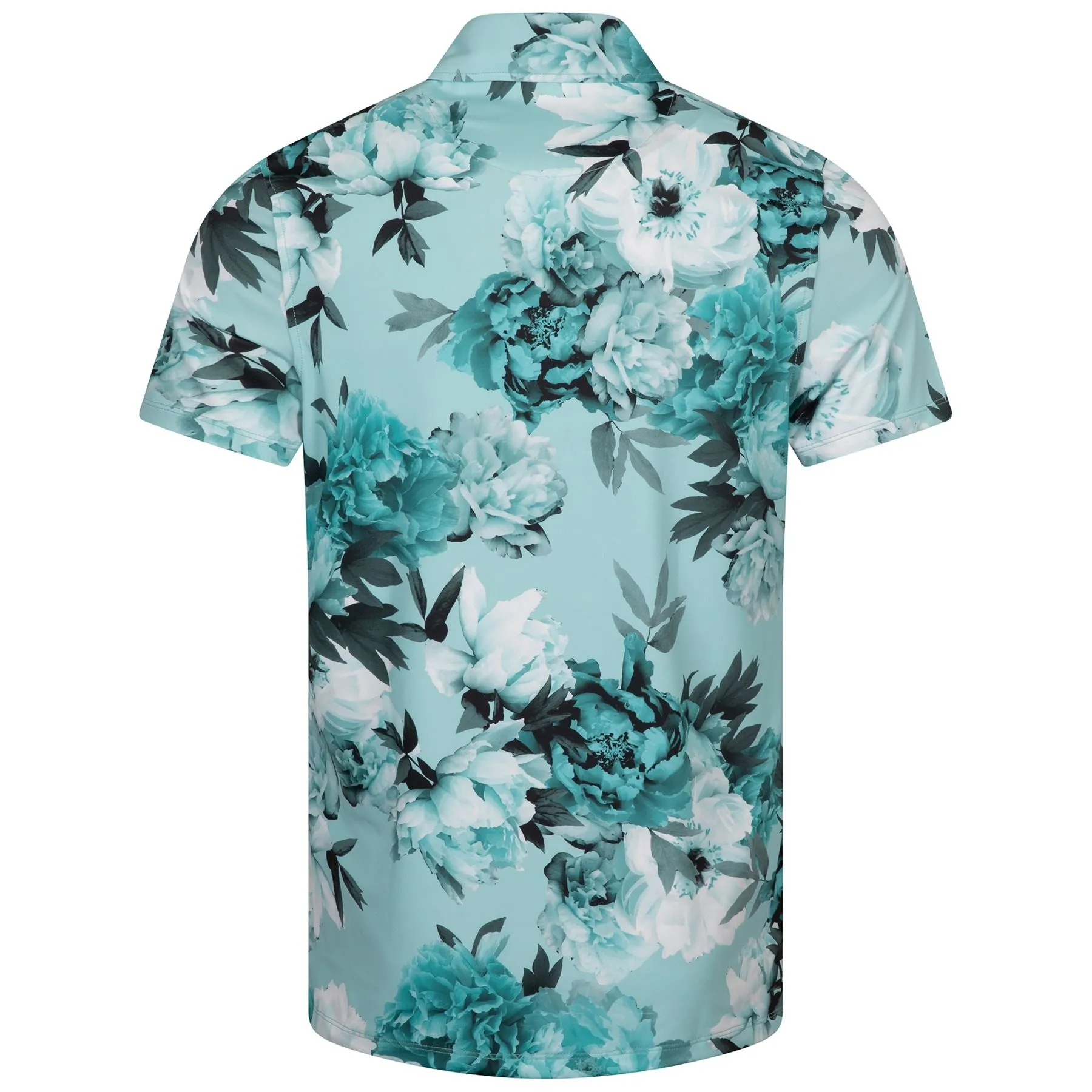 Photo Floral Tech Jersey Polo Marine - AW23