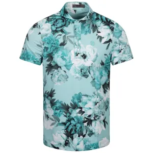 Photo Floral Tech Jersey Polo Marine - AW23