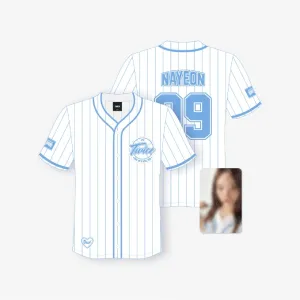 (PRE-ORDER) TWICE - [HOME 9ROUND] 2024 FANMEETING OFFICIAL MD BASEBALL UNIFORM