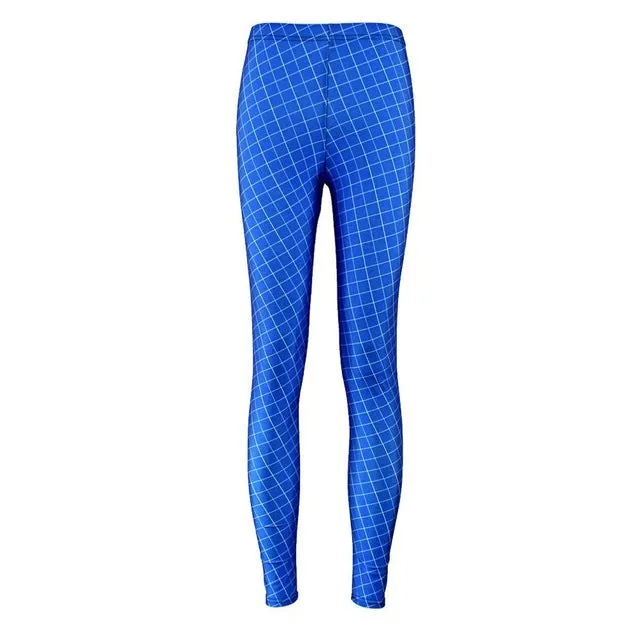 Printed fitness leggings ladies