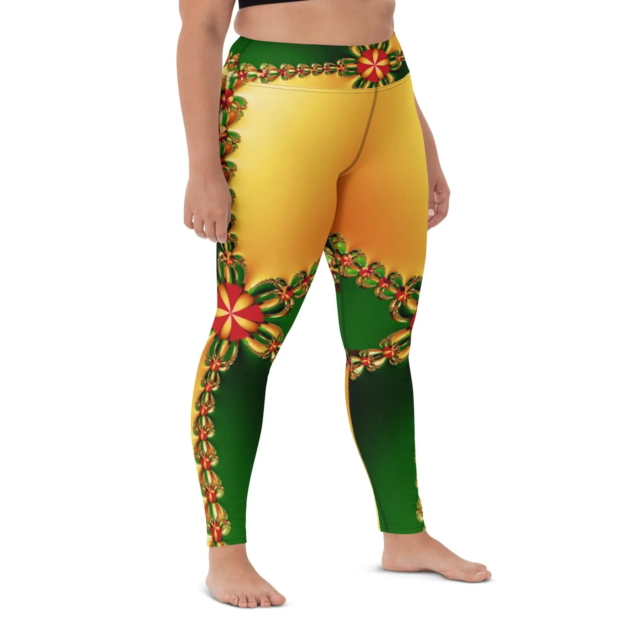 "Happy Holidays" Collection - Yoga Leggings