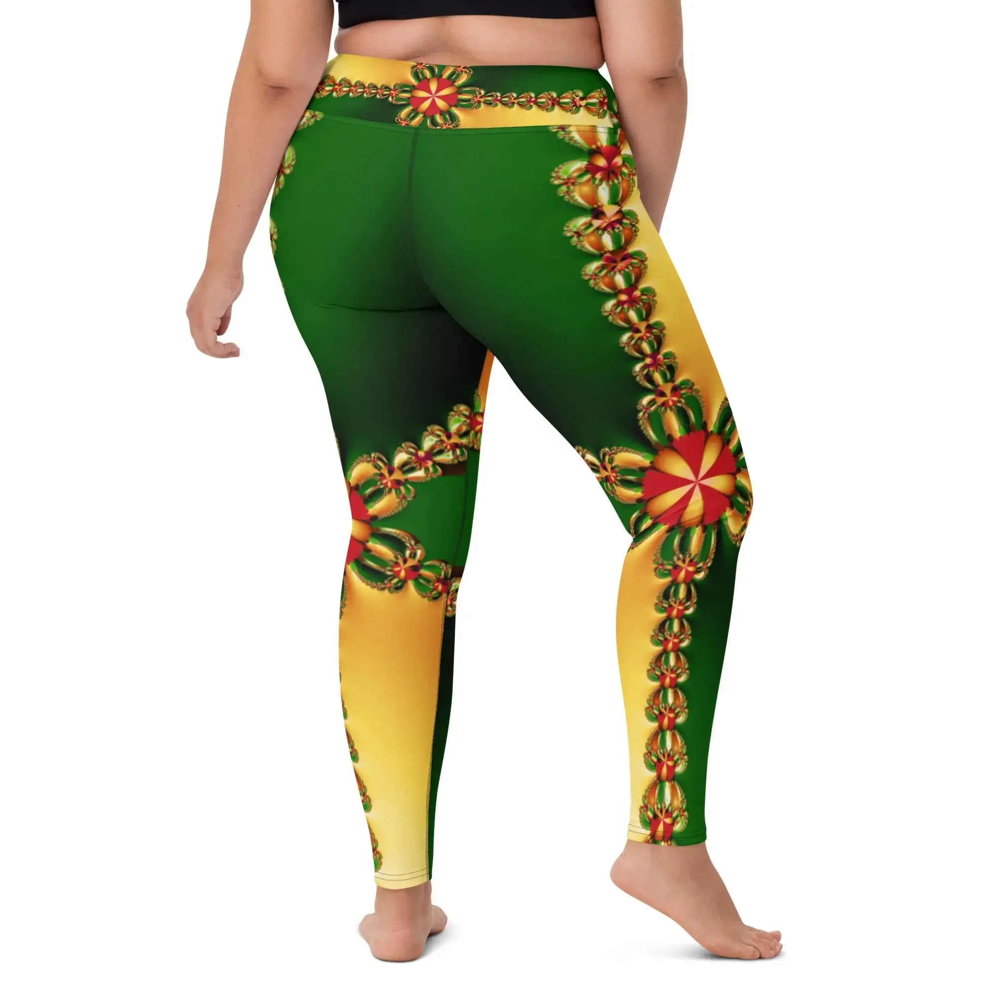 "Happy Holidays" Collection - Yoga Leggings