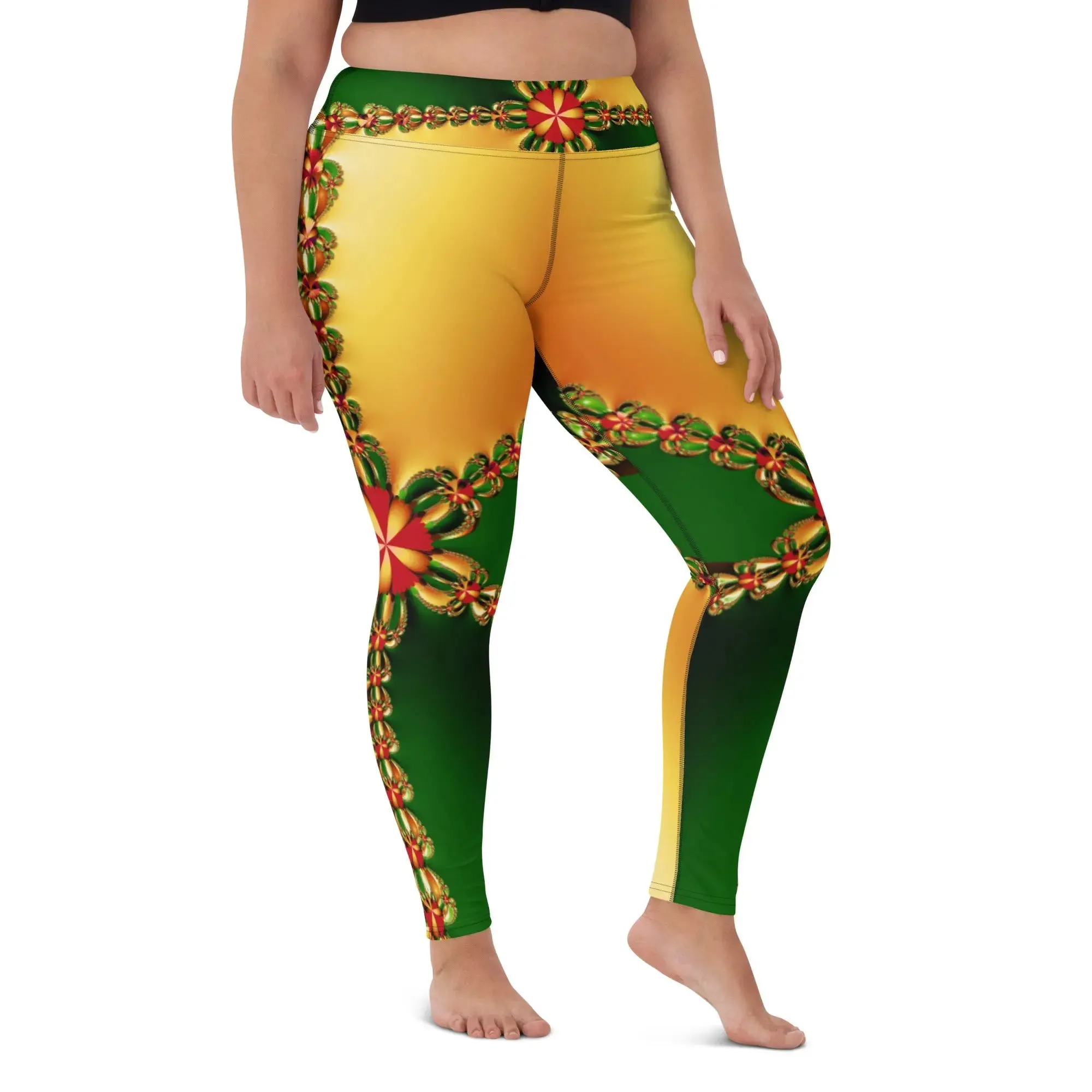 "Happy Holidays" Collection - Yoga Leggings