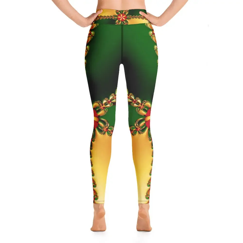 "Happy Holidays" Collection - Yoga Leggings