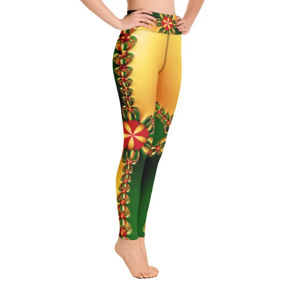 "Happy Holidays" Collection - Yoga Leggings