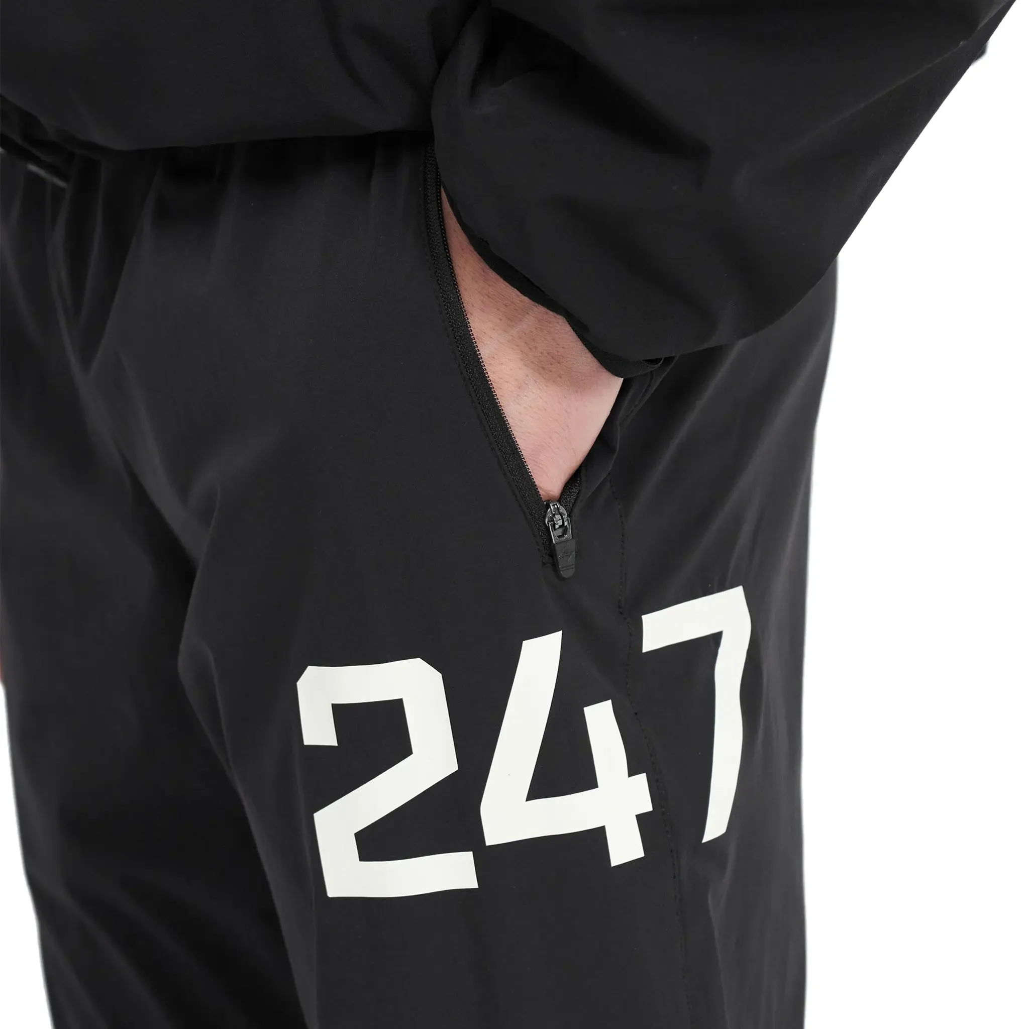 Represent 247 Jet Black Training Pants