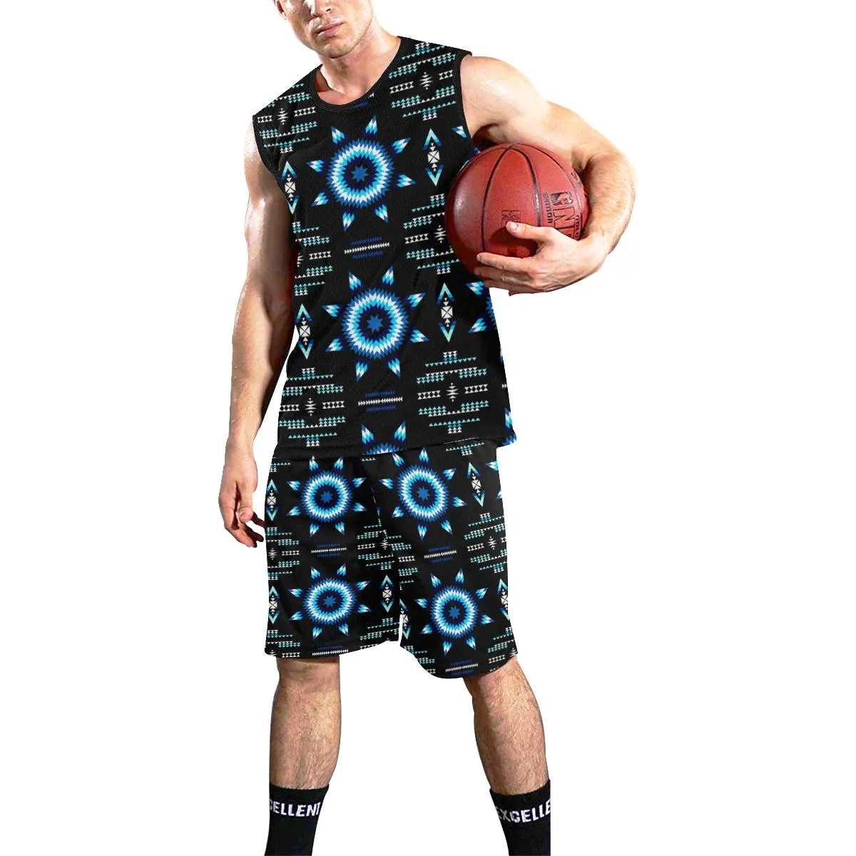 Rising Star Wolf Moon Basketball Uniform