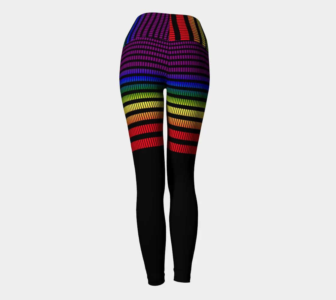 Spectral Bands Yoga Leggings