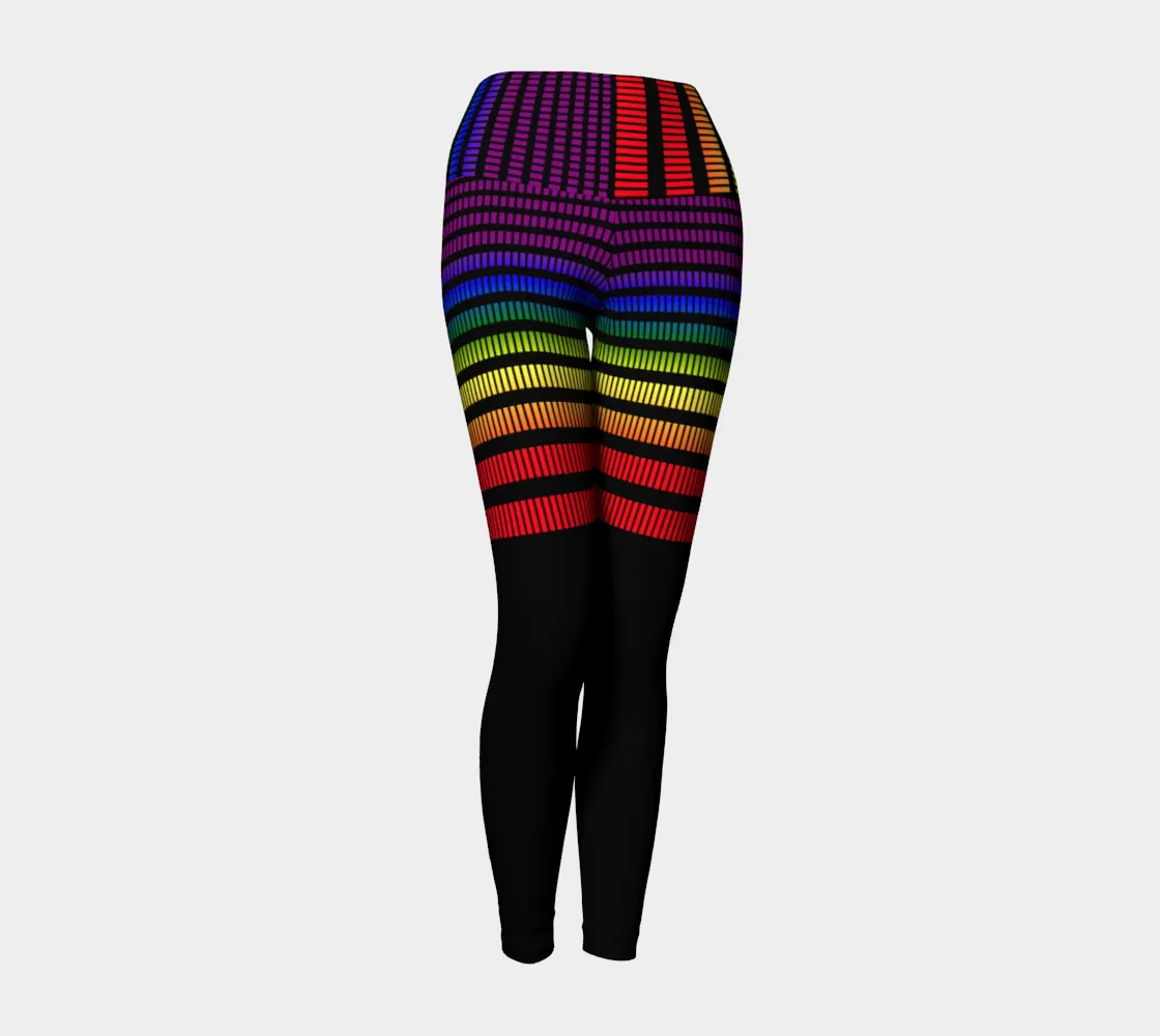 Spectral Bands Yoga Leggings