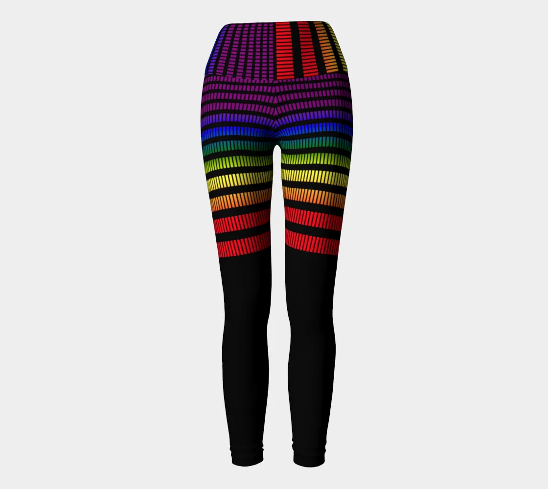 Spectral Bands Yoga Leggings