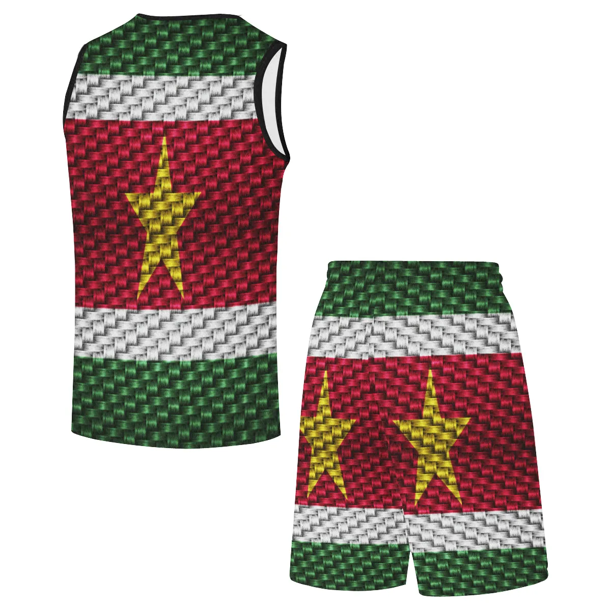 SURINAME FLAG Basketball Uniform